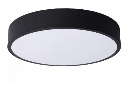 Lucide UNAR LED Deckenleuchte Ø30cm 3-StepDim 2700K Schwarz modern