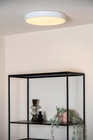 Lucide UNAR LED Deckenleuchte Ø30cm 3-StepDim 2700K Weiß modern