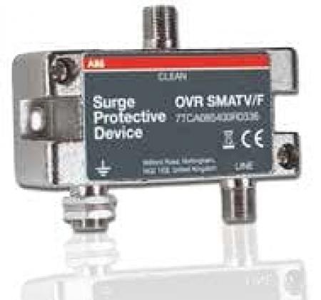 ABB OVR MATV/F Überspannungsableiter 18,9 V, 800 mA, 5-3224 MHz, 0,3 db TV