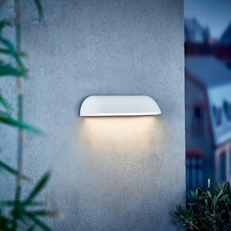 nordlux Front 26 Wandleuchte Weiss - Entwickelt für den Einsatz im Freien und im Badezimmer