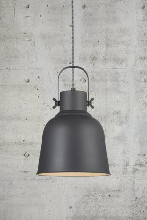 Nordlux Adrian Rustikale Pendelleuchte Schwarz Industrie Design