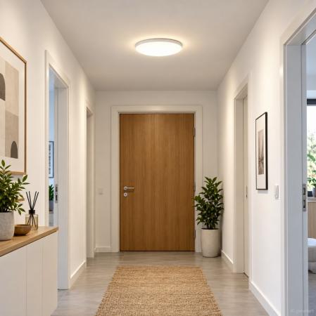 Nordlux Oja 42 LED-Deckenleuchte 19W 2100lm 3000/4000K Moodmaker weiß Ø424mm