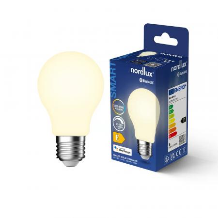 Nordlux Smart LED-Leuchtmittel E27 matt 4,7W 550lm Bluetooth Tunable White
