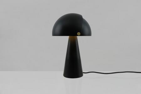 DFTP Align Tischleuchte Schwarz Pilzform