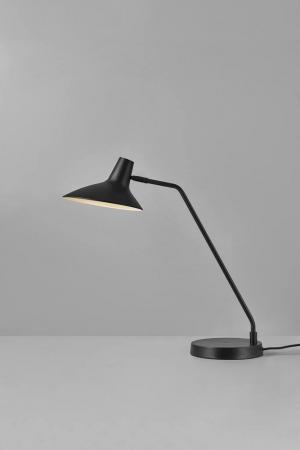 BUNDLE DFTP Darci Tischleuchte Schwarz inkl. 2 E14 LED Lampen von Osram