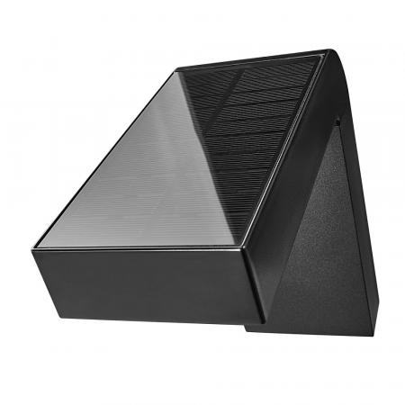 Nordlux Alya Solar Wandleuchte Schwarz mit Bewegungssensor