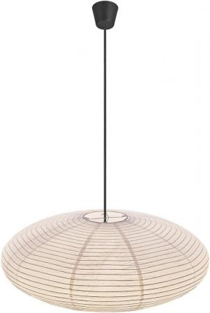 TRIO BAXTER LED-Pendelleuchte 70W CCT 2300-4000K dimmbar Ø 37 cm Warmgrau