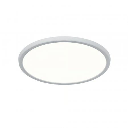 Ultraflache runde Badezimmer Deckenleuchte 29cm dimmbar mit umsaltbarer Farbtemperatur weiß IP54