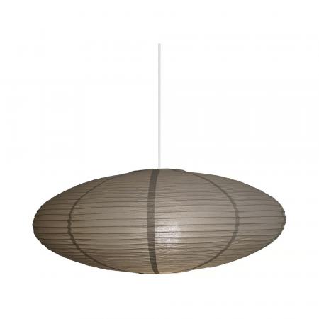 Nordlux Villo 60 moderne Pendelleuchte Schirm shade   Braun Papier retro Design ohne Fassung