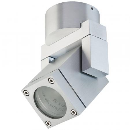 EVN Schwenkbarer Decken Spot Quadratisch Aluminium IP54 feuchtraumgeeignet