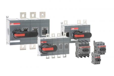 ABB OT200E04P Lasttrennschalter 4-polig 200 A, mit Griff und Welle