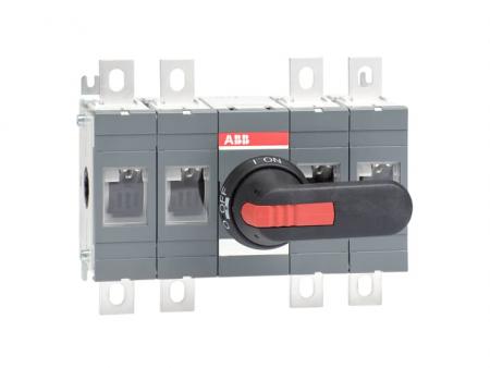 ABB OT400E22P Lasttrennschalter 4-polig 400 A, mit Griff und Welle