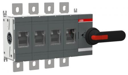 ABB OT630E40P Lasttrennschalter 4-polig 630 A, mit Griff und Welle