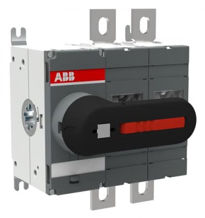 ABB OT400E02K Lasttrennschalter 2-polig 400 A, mit direkt mont. Griff