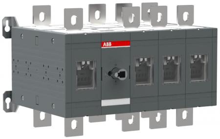 ABB OT630E13C Lastumschalter 4-polig 630 A, ohne Griff und Welle I-0-II