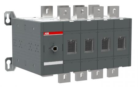 ABB OT1000E04C Lastumschalter 4-polig 1000 A, ohne Griff und Welle I-0-II