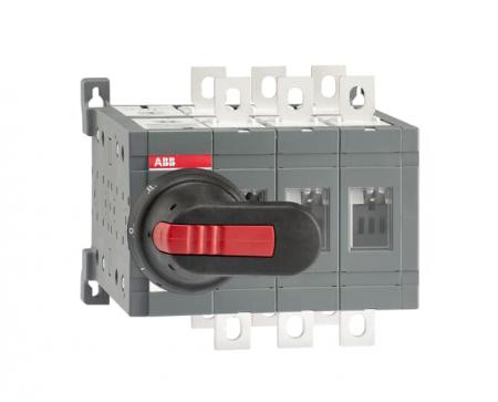 ABB OT250E03CFP Lastumschalter 3-polig 250 A, mit Griff und Welle schnelle Umschaltung I-0-II