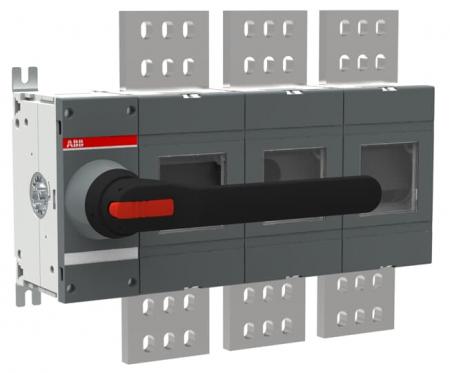ABB OT2500E03K Lasttrennschalter 3-polig 2500 A, mit direkt mont. Griff