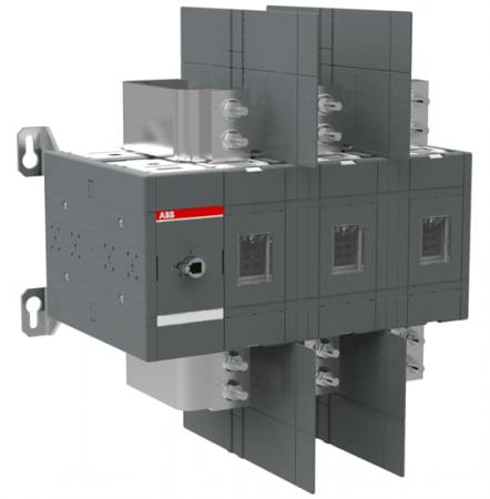 ABB OT2000U03 Lasttrennschalter 3-polig 2000 A, ohne Griff und Welle UL/CSA Trägerplattenmontage