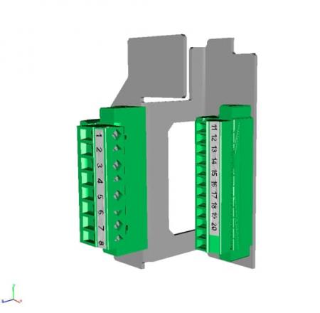 ABB MP-XR00/1-P8-S XR00/1 Multistecker 8-polig für Stromwandler