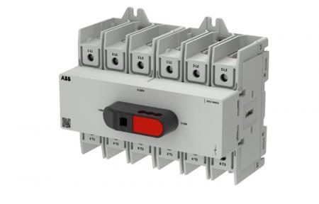 ABB OTC100G3-3BS Lastumschalter OT+ 3-polig 100 A, mit Direktgriff abschließbar I-0-II Baugröße 3