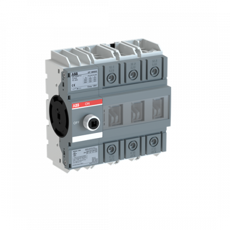 ABB OTHV100G03 3-polig 100A o. Griff u. Welle base, DIN-rail mounted geeignet für 800...1000VAC