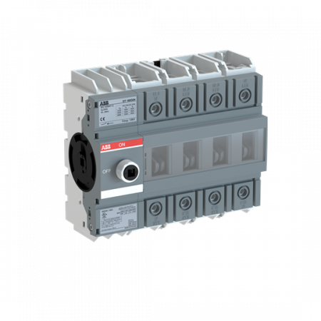ABB OTHV100G04 4-polig 100A o. Griff u. Welle base, DIN-rail mounted geeignet für 800...1000VAC