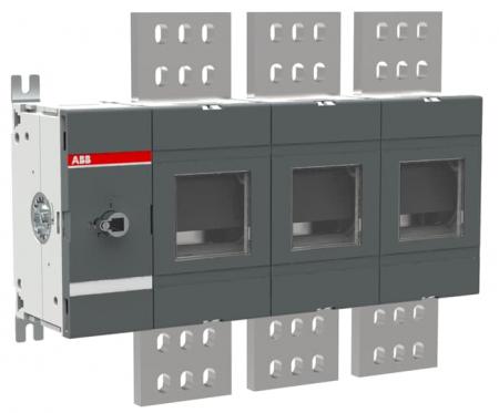 ABB OTHV2500E03 3-polig 2500A o. Griff u. Welle base mounted geeignet für 800...1000VAC