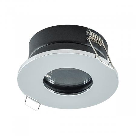 650011 Deckeneinbauleuchte Chrom 12V max. 50W IP65 ohne Fassung Einbaudurchmesser 68 mm