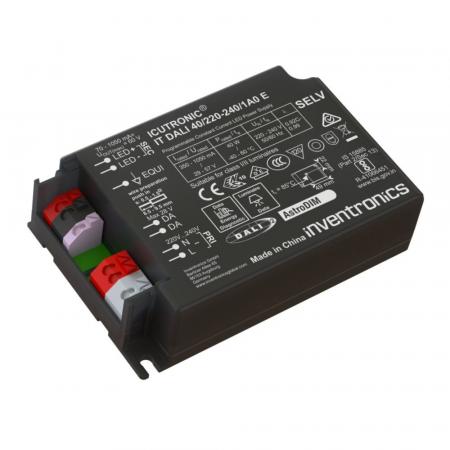 INVENTRONICS IT DALI 40/220-240/1A0 E 40W DALI-2 LED-Treiber 350–1050mA dimmbar