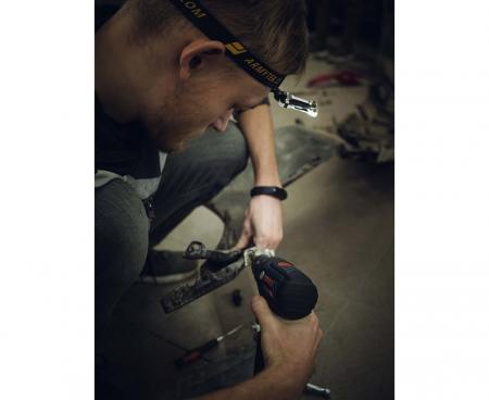Armytek Zippy Extended Set WR (Red Ruby), Multitaschenlampe, Schlüsselbundlampe, Stirnlampe, mit Clip