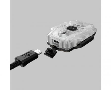 Armytek Crystal Pro UV Multifunktionslampe Taschen- und Stirnlampe Micro USB-Anschluss