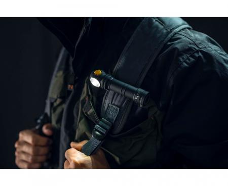 Armytek Wizard C2 Pro Max LR Taschen- und Stirnlampe mit Magnethalterung / Stirnhalterung akkubetrieben warmes Licht