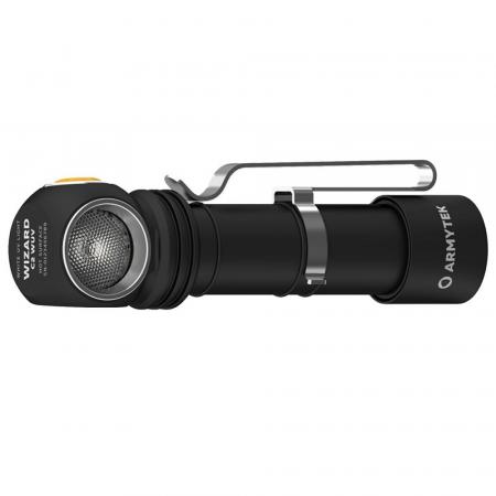 Armytek Wizard C2 WUV Magnet USB White PCB Stirnlampe und Taschenlampe akkubetrieben, weißes Licht mit zusätzlichem UV-Licht