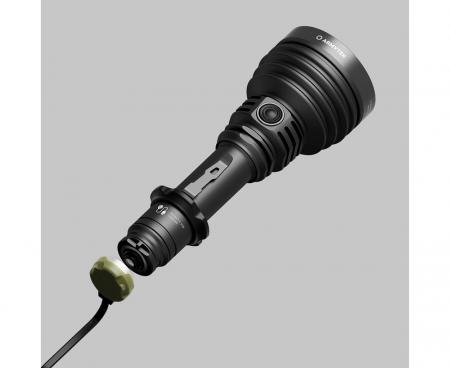 Armytek Barracuda Pro Max Set Profi Taschenlampe und Suchscheinwerfer weißes Licht, magnetische Aufladung Akku