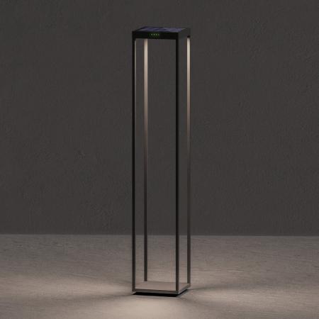 Sigor Klewe Radia Mega Akku-Solarleuchte 1100mm 3W 235lm IP65 3000K 4400mAh Ra80 graphitgrau