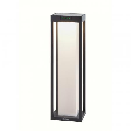 Sigor Klewe Radia Maxi Moon Akku-Solarleuchte 500mm 2,2W 152lm IP65 3000K 2200mAh Ra80 anthrazit