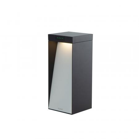 Sigor Klewe Milio Full Akku-Solarleuchte 350mm 2,2W 114lm IP65 3000K 2200mAh Ra80 graphitgrau