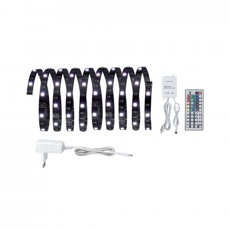 Paulmann 70430 Function YourLED ECO Basisset 3m RGB 14.5W 230/12V Schwarz