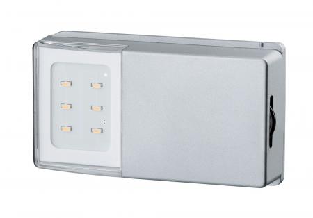 Paulmann 70498 Function SnapLED Schrankleuchte mit Gleitrolle 4x1,5AAA
