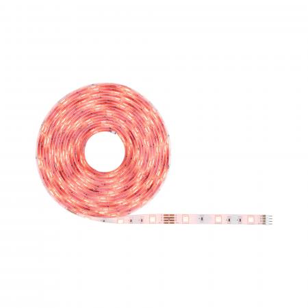 Komplettset 5m Paulmann 70534 SimpLED LED Strip Smart Home Zigbee RGB 20W 450lm 30LEDs/m RGB 24VA