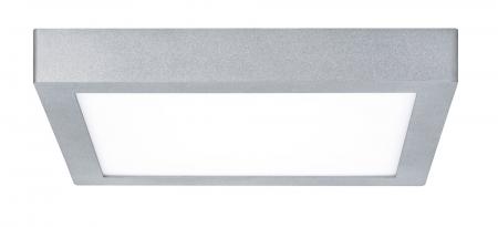 LED-Deckenpanel Lunar 30x30cm Chrom Alu für stilvolle Wohnraumbeleuchtung Paulmann 70650