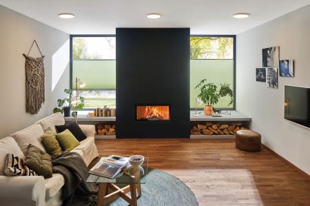 Abgeflachte moderne Abia LED-Deckenleuchte modernes Wohnambiente Ø30cm Weiß Paulmann 70899