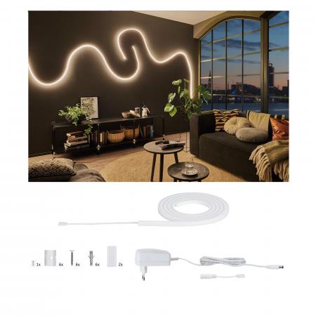 Paulmann 70962 Function MaxLED Flow Basisset 1.5m 2700K 230/24V weiß
