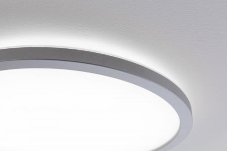 Paulmann 71005 LED Panel Atria Shine Backlight rund modern neutralweiß Chrom matt