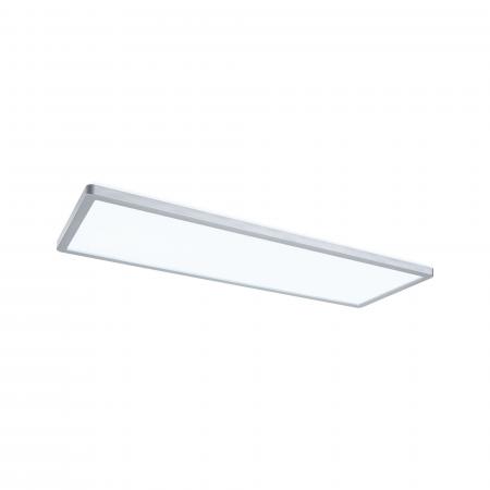 Paulmann 71010 LED Panel 3-Stufen-dimmbar Atria Shine Backlight eckig 580x200mm modern neutralweiß Chrom matt dimmbar