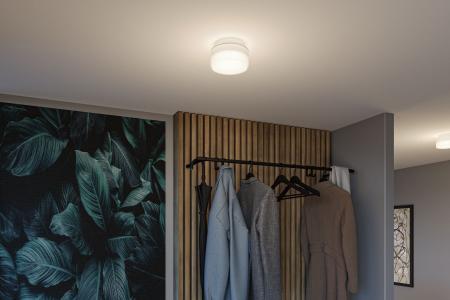 Paulmann 71081 LED Deckenleuchte Maro IP44 3000K 430lm 230V 6,8W Weiß