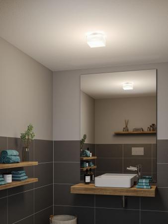 Paulmann 71082 LED Deckenleuchte Maro IP44 3000K 430lm 230V 6,8W Weiß
