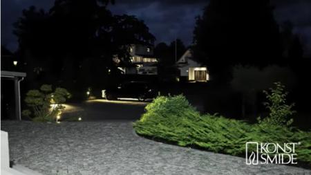 Konstsmide 7867-750 Außen Smartlight Kamera Lautsprecher Mikrofon Wifi