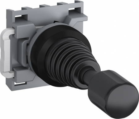 ABB MJS1-40B Joystick 2-Positionen vertikal, in A und D verrastend, ohne Verriegelung schwarzer Kunststoff